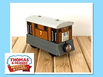 Thomas The Tank Engine Wooden Railway Train TOBY  • $12