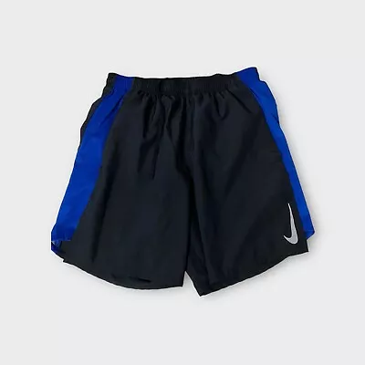 Black Nike Dri-Fit Lined Athletic Running Shorts Men's S Small • $25