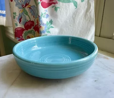 Vintage HLC Fiesta 6  Dessert Bowl In Turquoise Fiestaware • $8