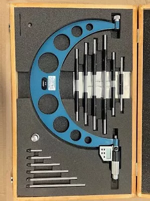 6 Inch-12 Inch Electronic Micrometer With Interchangeable Anvils In Box • $250