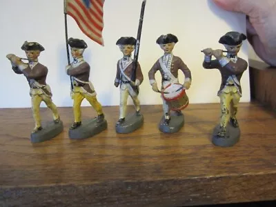 Vintage Elastolin  American Revolution Soldiers • $40