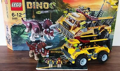 £36.50 • Buy LEGO Dino: 5885 Triceratops Trapper Complete W/ Box & Instructions