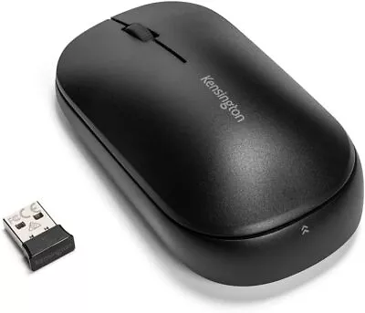 Kensington Wireless Mouse - SureTrack Dual Wireless Ambidextrous Mouse Slim Mo • £28.55