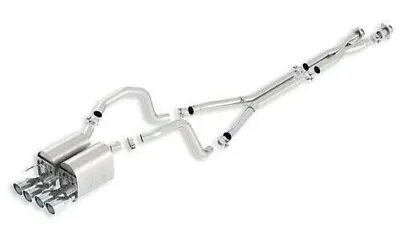 Borla 140453 SS W/X-Pipe ATAK Exhaust System For 05-08 Chevy Corvette C6 V8 • $2057.95