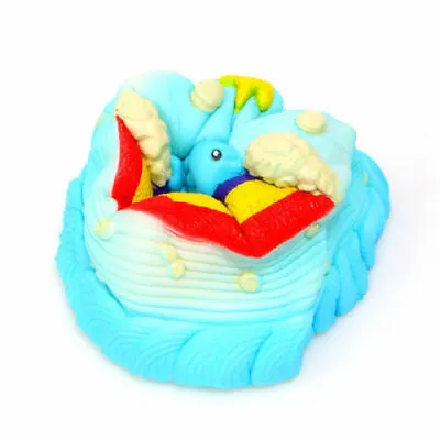 $13.48 • Buy 12CM Jumbo S Quishy Cake Scented Slow Rising Squeeze Stress Reliever Toys Gifts