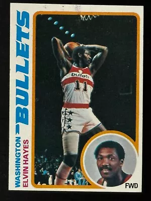 Elvin Hayes 1978-79 Topps Card #25 Card Is NM-Mint • $1.99