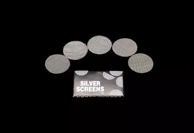 £2.70 • Buy 100pcs Silver Pipe Screens For Metal Glass Wooden Acrylic Tobacco Pipe Filters