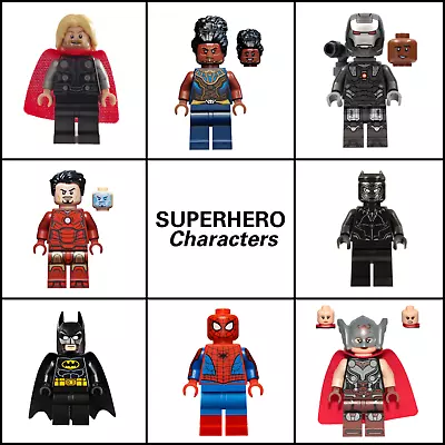 Superhero LEGO Character Minifigure Collection - Marvel DC & More! • $32.83