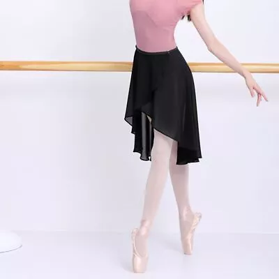 Yoga Adjustable Ballet Skirt Ballerina Dance Wear Tutu Skate Skirt Long Skirt • $21.16