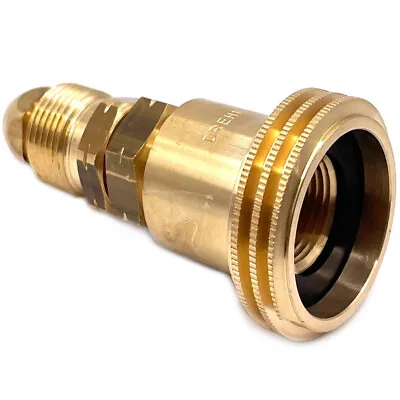 AUSTRALIAN LPG ACME Filling Point To Propane Gas BOTTLE POL BRASS NEW ADAPTER • $60.73