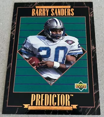 1995 Barry Sanders Upper Deck Predictor Award Winner Prizes (COPPER) #HP5 • $5.50