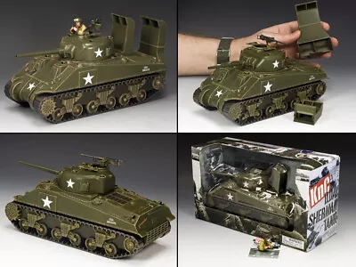 KC King & Country M4 Sherman Tank D-day Normandy Resin Model-Not Minichamps FOV • $39.99