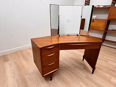 Mid Century Triple Mirror Vanity By Golden Key • $1750