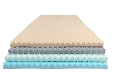 Memory Foam Cut To Size All Bed Sizes  Double Single King With Cover  • £0.99