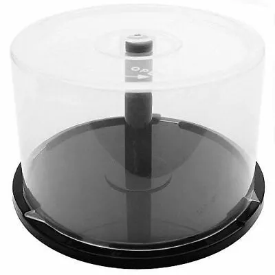 Empty CD DVD Blu-Ray Spindle Cake Box Storage Container Case Holds 50 Discs • $44.80