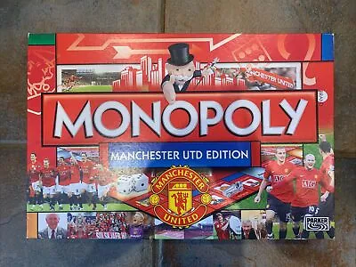 RARE 2009 Monopoly Manchester United Utd Edition New Contents Sealed Collectors • £44.99