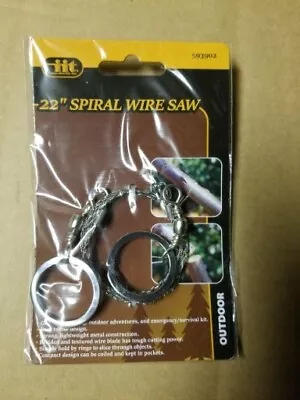 Pocket Wire Saw With Finger Handle Stainless Steel Outdoor Cutting Chain Saws • $7.99