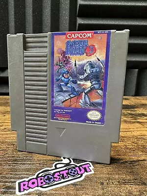 Mega Man 3 - (Nintendo NES) Game -Cleaned Tested & Works⭐ • $24.99