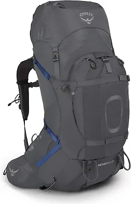 Osprey Aether Plus 60L Men's Backpacking Backpack Eclipse Grey Small/Medium • $265