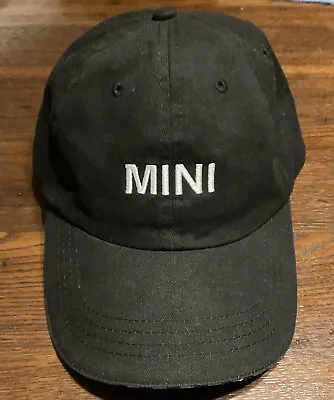 Mini Cooper Black Hat Cap Adjustable Cap Style • $19.99