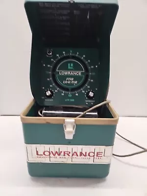 Vintage Lowrance Fish Locator Lo-K-Tor  Depth Finder LFP-300 Untested  B  • $25