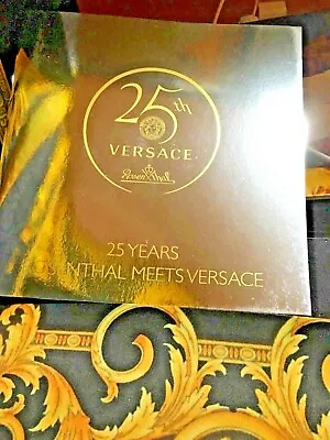 VERSACE CATALOG 25 Years Plates Pictures Collectible Items ORIGINAL New Rare • $10