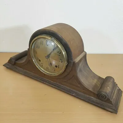 Vintage Sessions Wooden  Mantle Clock (Parts & Repair) Antique Wood Very Old • $31.99