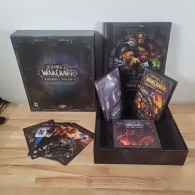 World Of Warcraft Warlords Of Draenor Collector's Edition Almost Complete In Box • $80