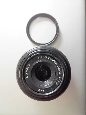 Olympus Zuiko Digital 25mm F2.8 Four Thirds Pancake Lens • £135