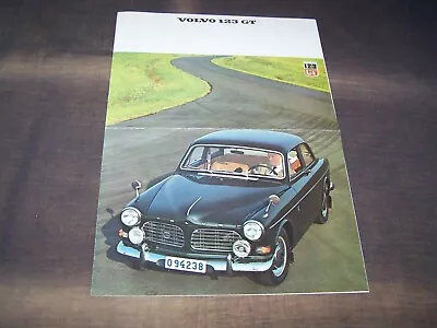 TOPRARITY Magnificent Brochure Volvo 123 GT Amazon From 1967!!! • $20.26