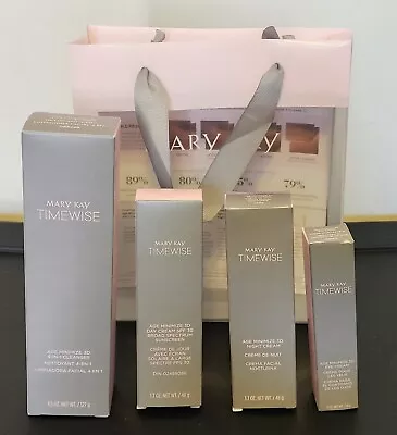 Mary Kay TimeWise Miracle Set 3D For Combo/Oily Skin Full Size NIB Exp. 01/24 • $59.99