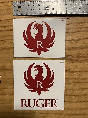 Ruger Logo Stickers 2 Pcs • $7.25
