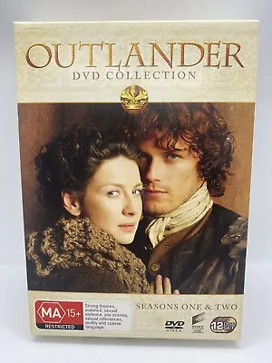 $19.95 • Buy Outlander Dvd Collection Complete Seasons 1 And 2 Region 4,2 Pal 12 Disc Box Set
