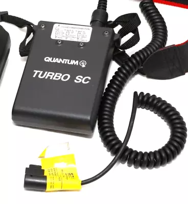 Quantum Turbo SC Battery With Canon Cables • $65