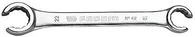 Facom 42.9/16X5/8 Flare Nut Wrench 9/16 X 5/8 AF BI-Hexagon (12 Point) • £23.95