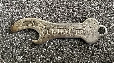 M. K. GOETZ COUNTRY CLUB BEER BOTTLE OPENER ST. JOSEPH MISSOURI C1930’s • $20