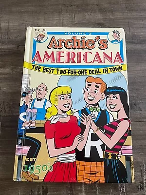 ARCHIE AMERICANA VOLUME 2: BEST OF THE 1950S-RARE HC-Dan DeCarlo-Harry Lucey-GGA • $19.99