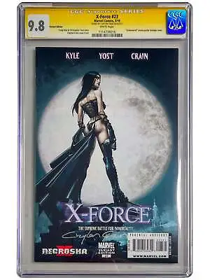 X-Force #23 Variant Edition CGC SS Graded 9.8 Crain Underworld Homage 1:15 HTF • $1000