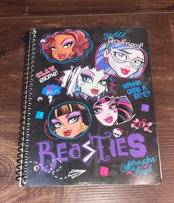 Monster High Composition Notebook 70 Wide Ruled Sheets ~ Ghoul Kids Rule! • $9.99