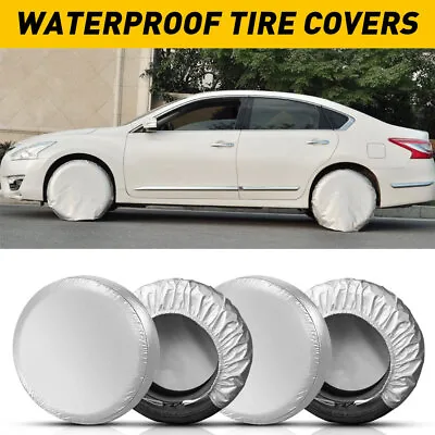 30 -32  Wheel Waterproof Tire Sun Covers For Protector Car RV Trailer SUV • $19.99