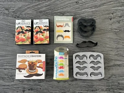 Assorted Mustache Party Supplies Never Used • $30