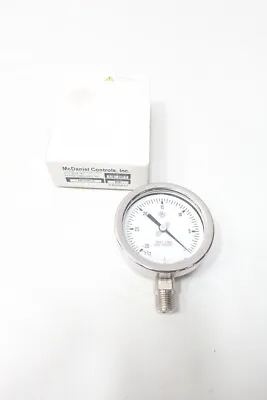 Mcdaniel Controls KS Pressure Gauge 2in 1/4in Npt -30-0in-h2o • $27.48