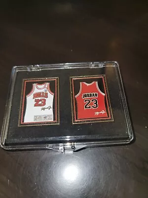 Chicago Bulls Michael Jordan Retired Jerseys Frame Lapel Pin 1994 1.75  + Case • $85