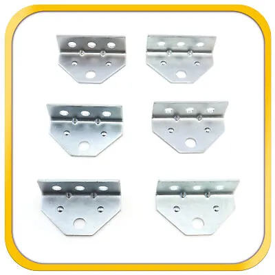 6 Top Angle Zinc Swivel Top Brackets For Bunk Brackets Boat Trailer • $27.86