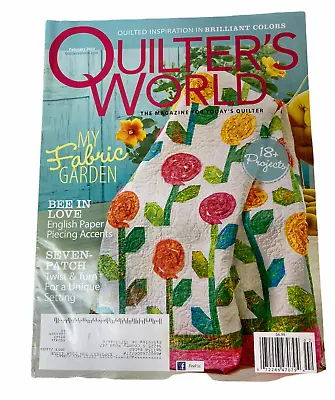 Quilters World Magazine Feb 2013  English Paper Piecing Accents  • $9.98