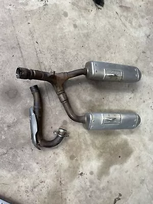 2014 2015 2016 2017 Honda CRF250R Original Dual Exhaust Muffler Header • $199