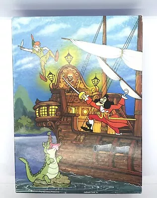 Vintage 1970’s Springbok Disney Peter Pan Jigsaw Puzzle-100 Pc-Complete • $17