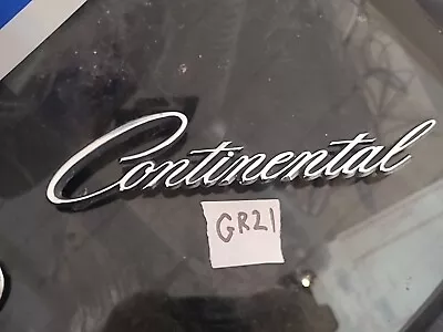 Vintage 1964 Lincoln Continental Quarter Panel Emblem Oem C4vb-5325622 Bin Gr21 • $40