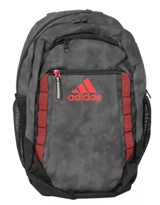 Adidas Excel 6 Backpack School Laptop Bag Stone Wash Carbon /Red And Black 19  • $44.95