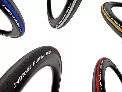 Vittoria Rubino Pro V G20 Road Clincher Tire (All Colors And Sizes) • $34.95